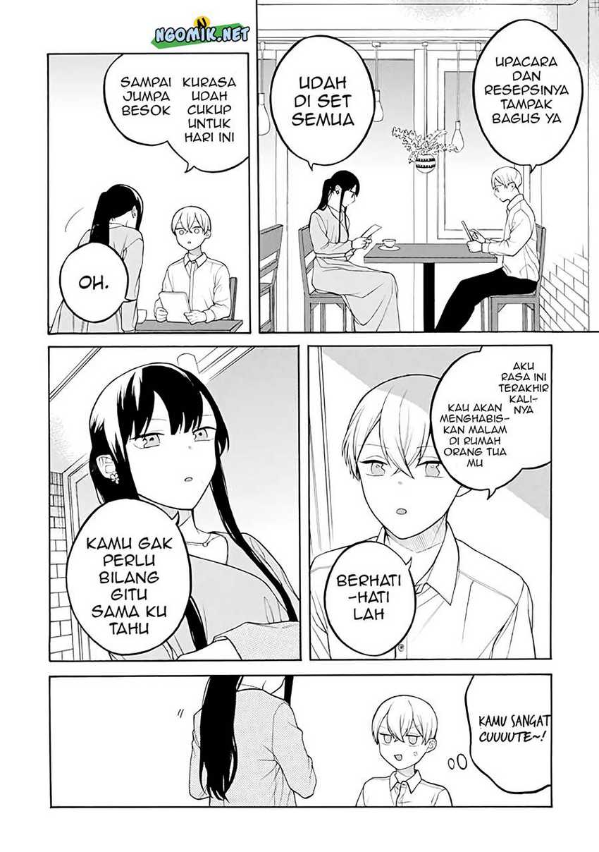 Naka no Warui Iinazuke no Hanashi Chapter 37 END Bahasa Indonesia